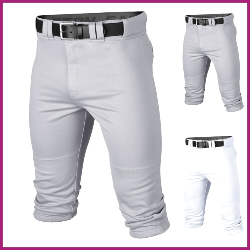 Youth Baseball Pants with Knicker Fit, 100% Polyester